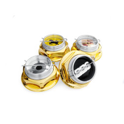 Center Lock esagonale altezza piena gold per BBS RC serie 300